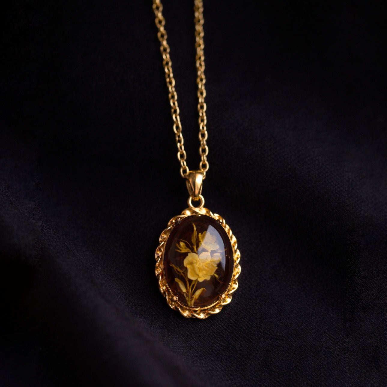 Girocollo Metamorfosi - Narciso oro