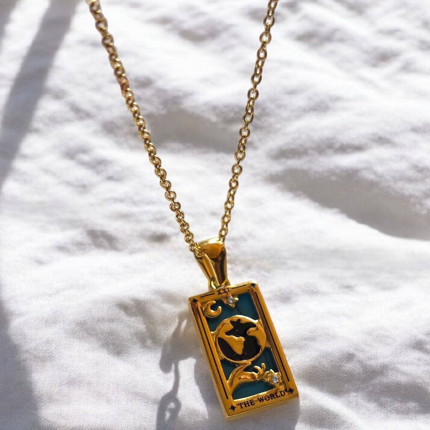 The TAROT COLLECTION stone minimal edition - Gold