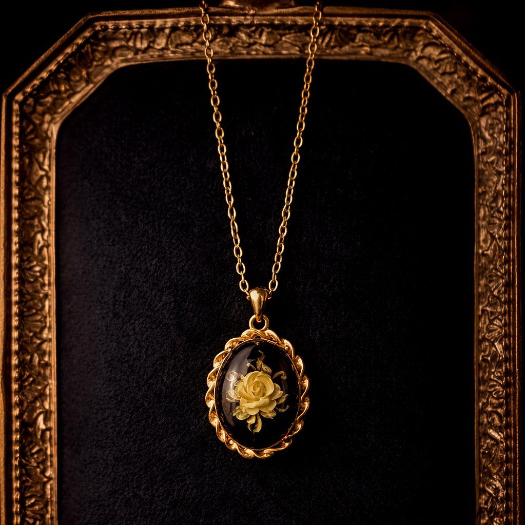 Girocollo Metamorfosi - Rosa oro