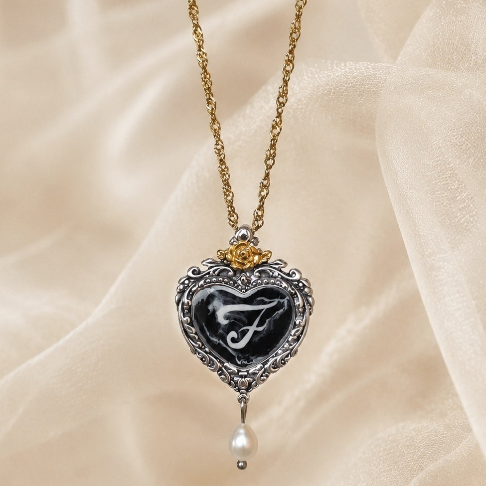 The Memory Heart - Black Marble