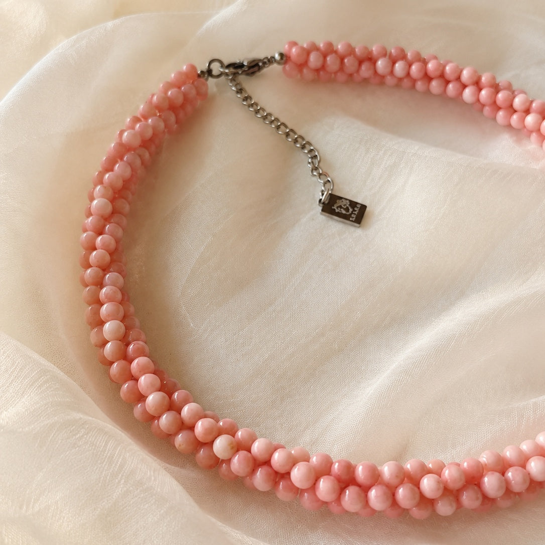 Collier TVLLIA - corallo rosa