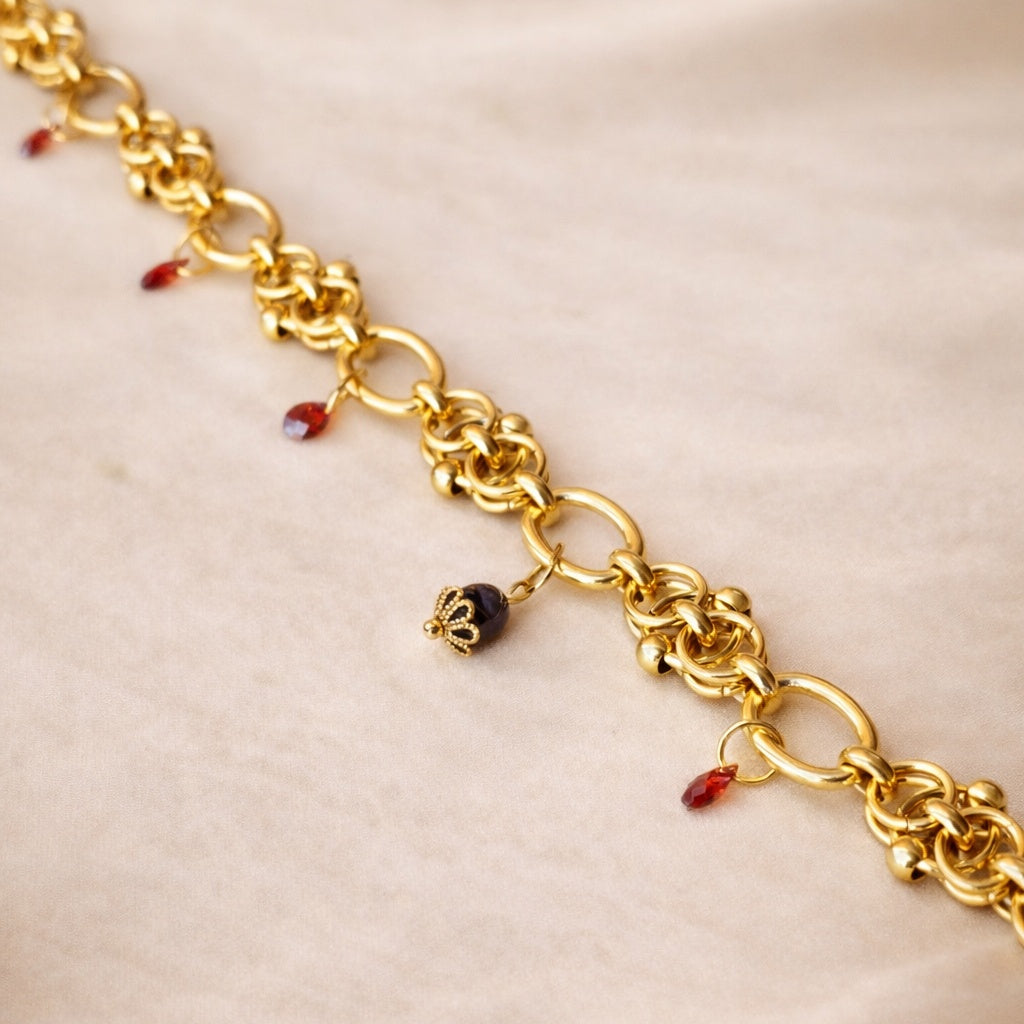 Choker Tudor - oro