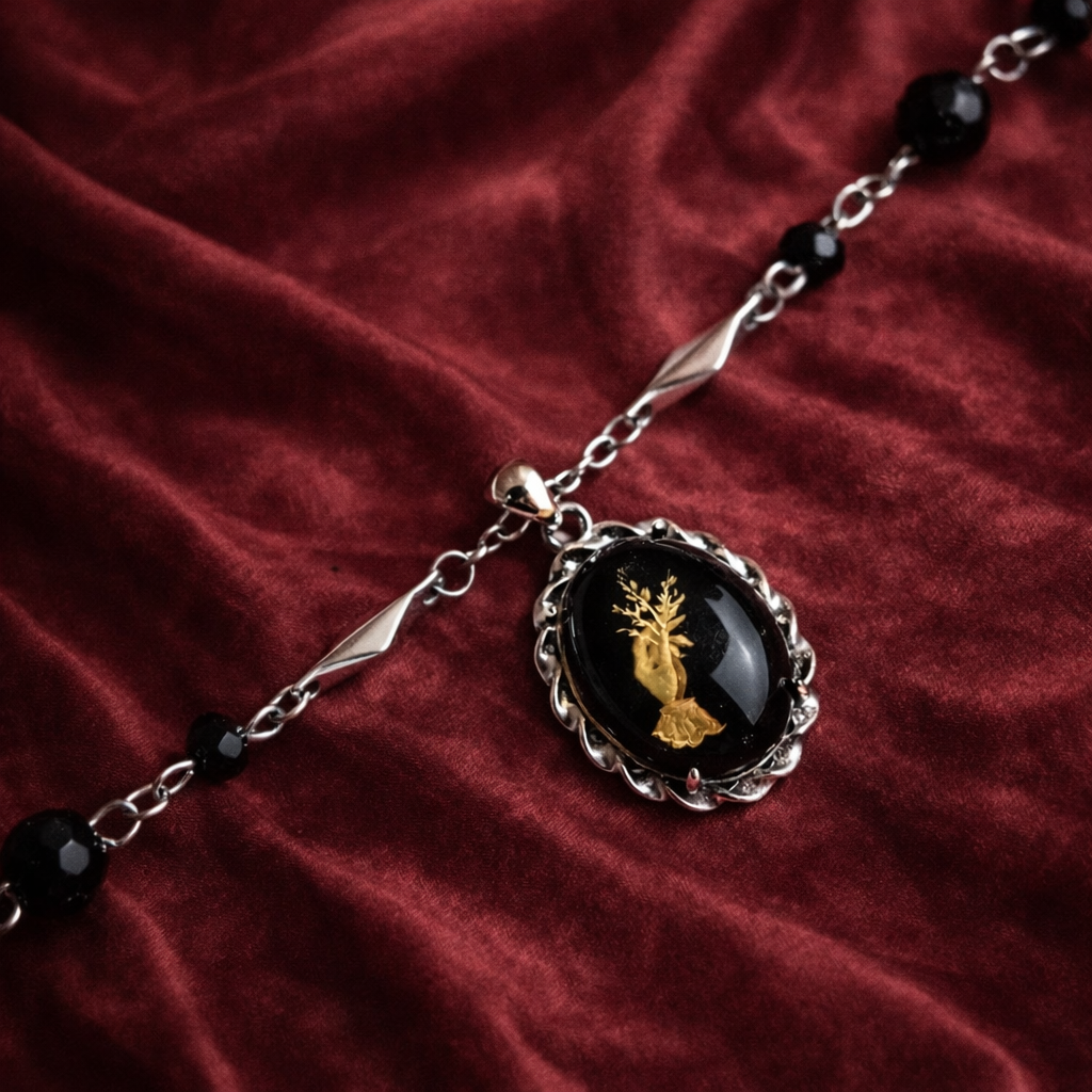 Cime Tempestose - ambra baltica argento