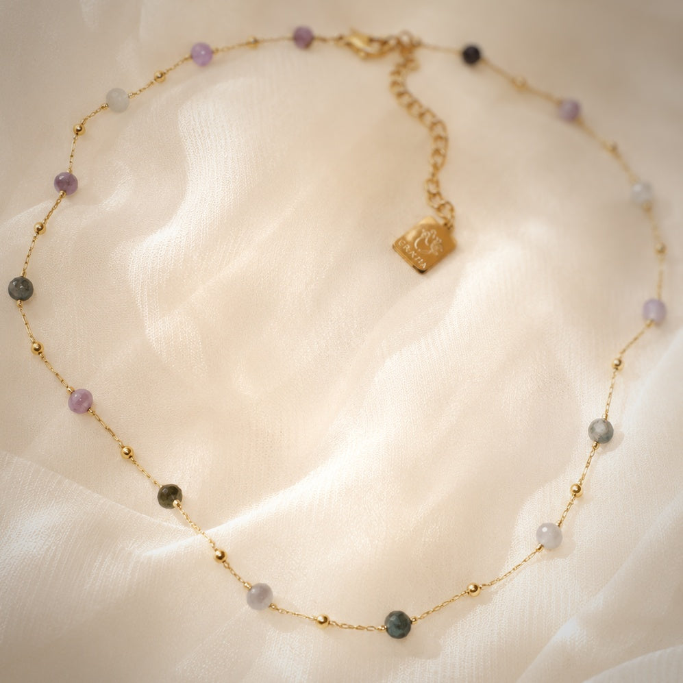 Girocollo Nerissa - pietrine dure