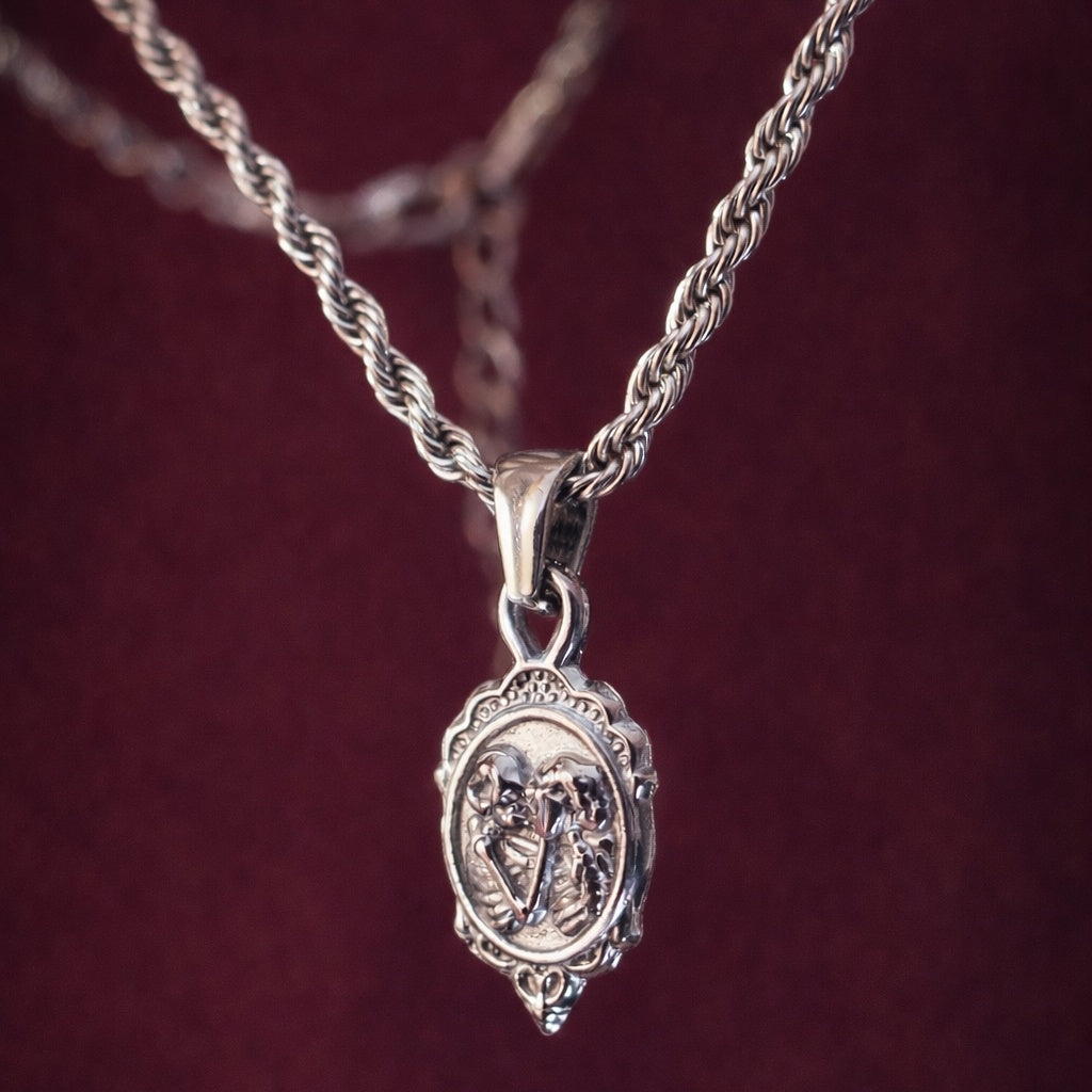 Girocollo Memento Amoris - argento