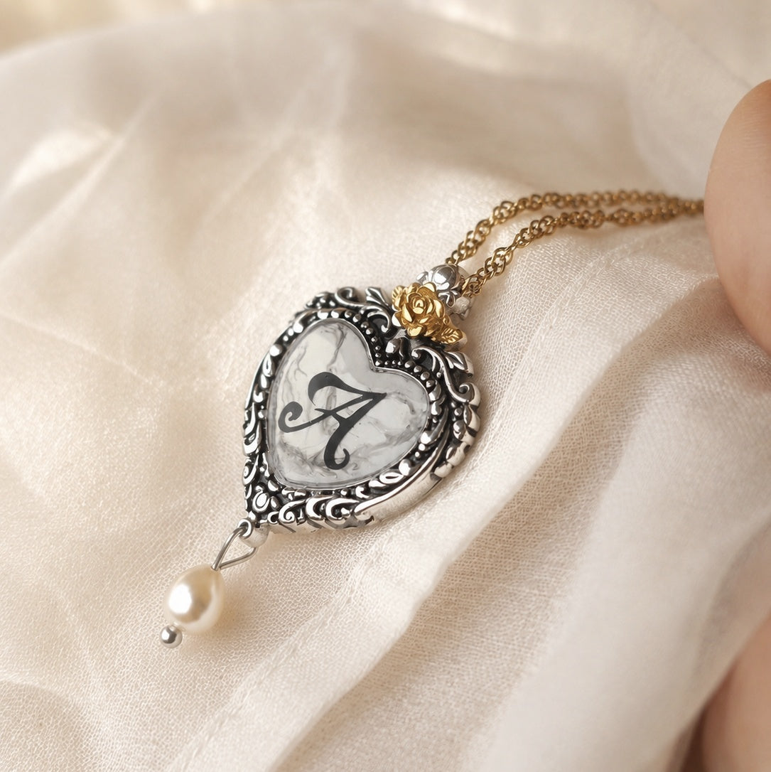 The Memory Heart Bianco — Il ciondolo che porta con te chi ami
