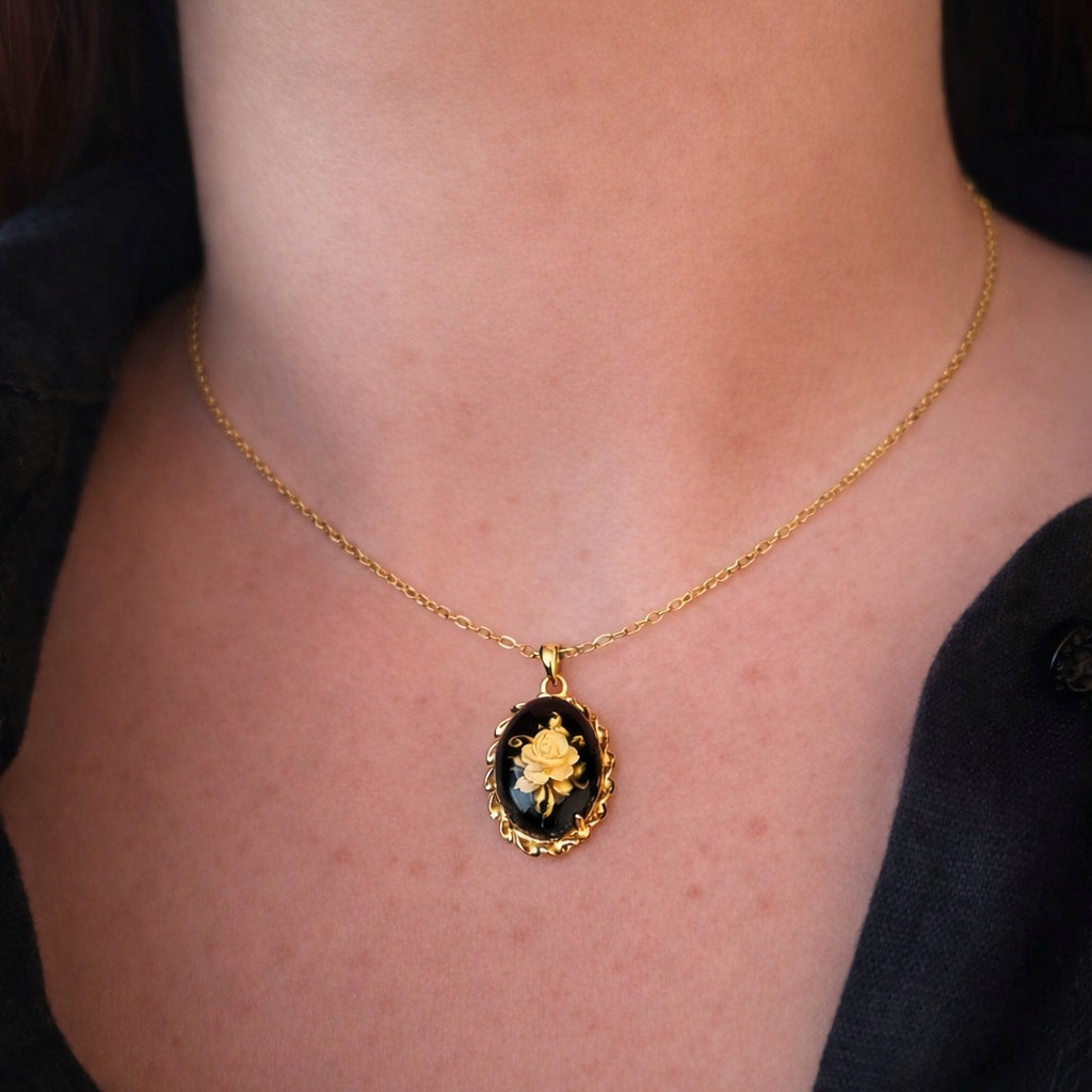 Girocollo Metamorfosi - Rosa oro