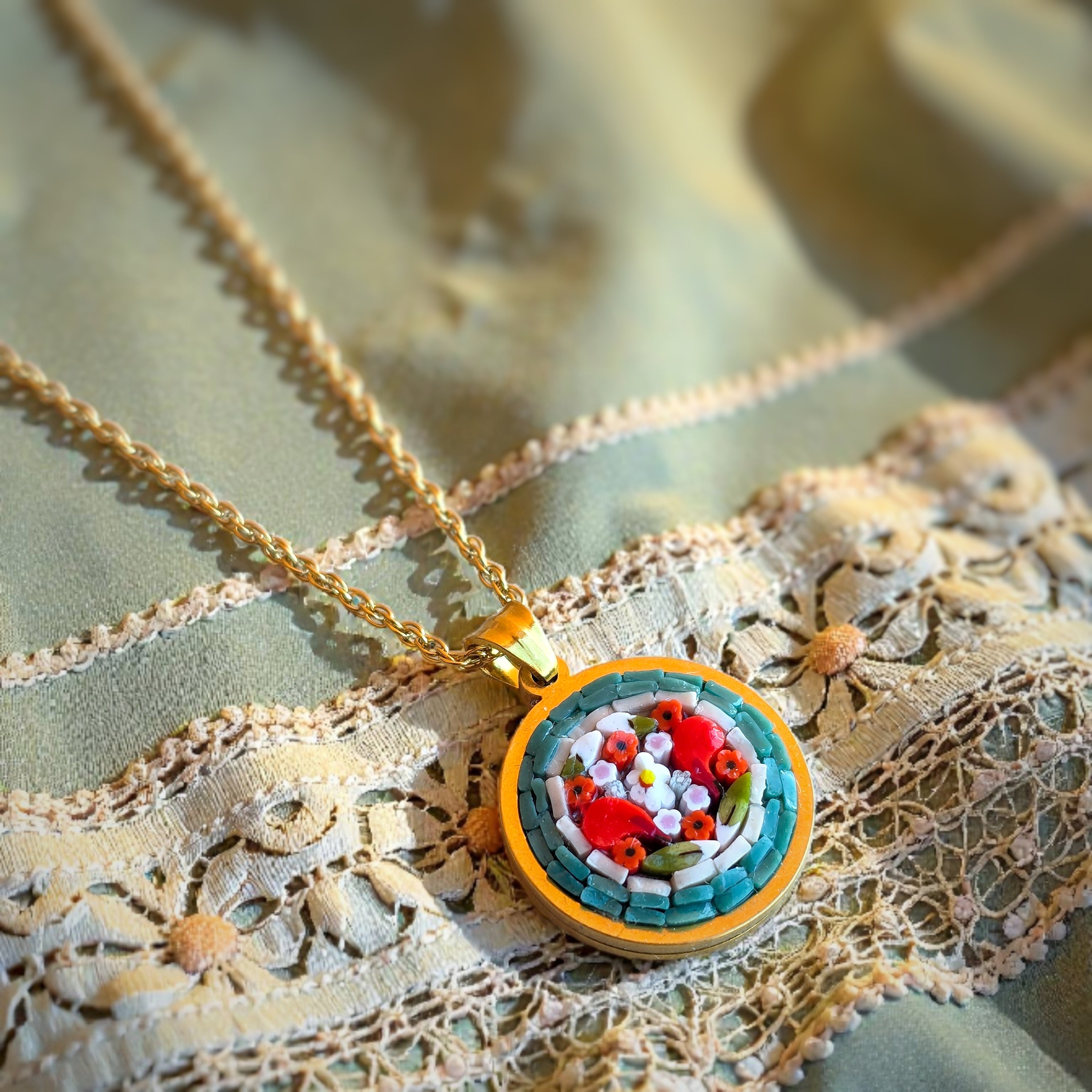 Ciondolino ottanio oro