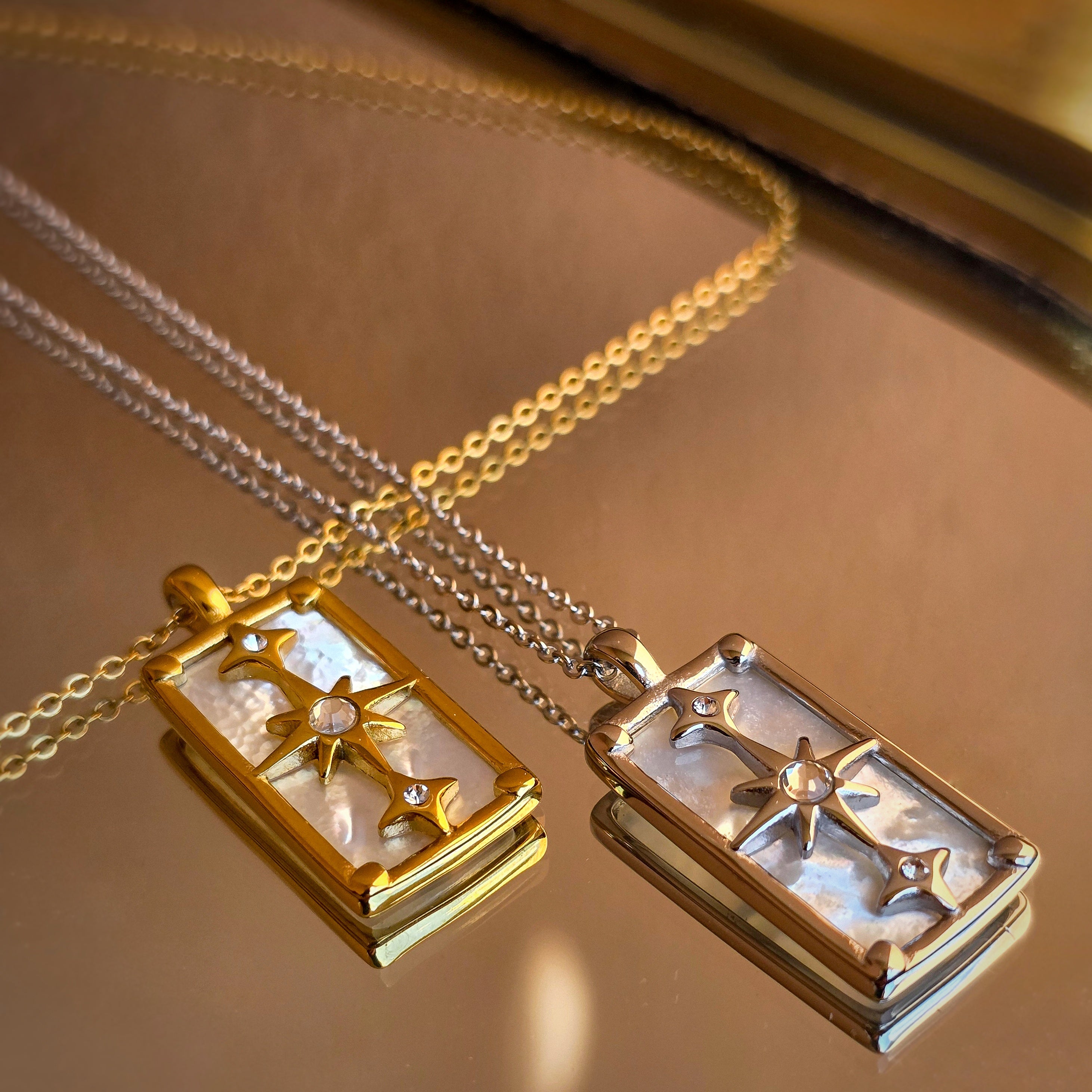 Girocollo Lucifer minimal stone