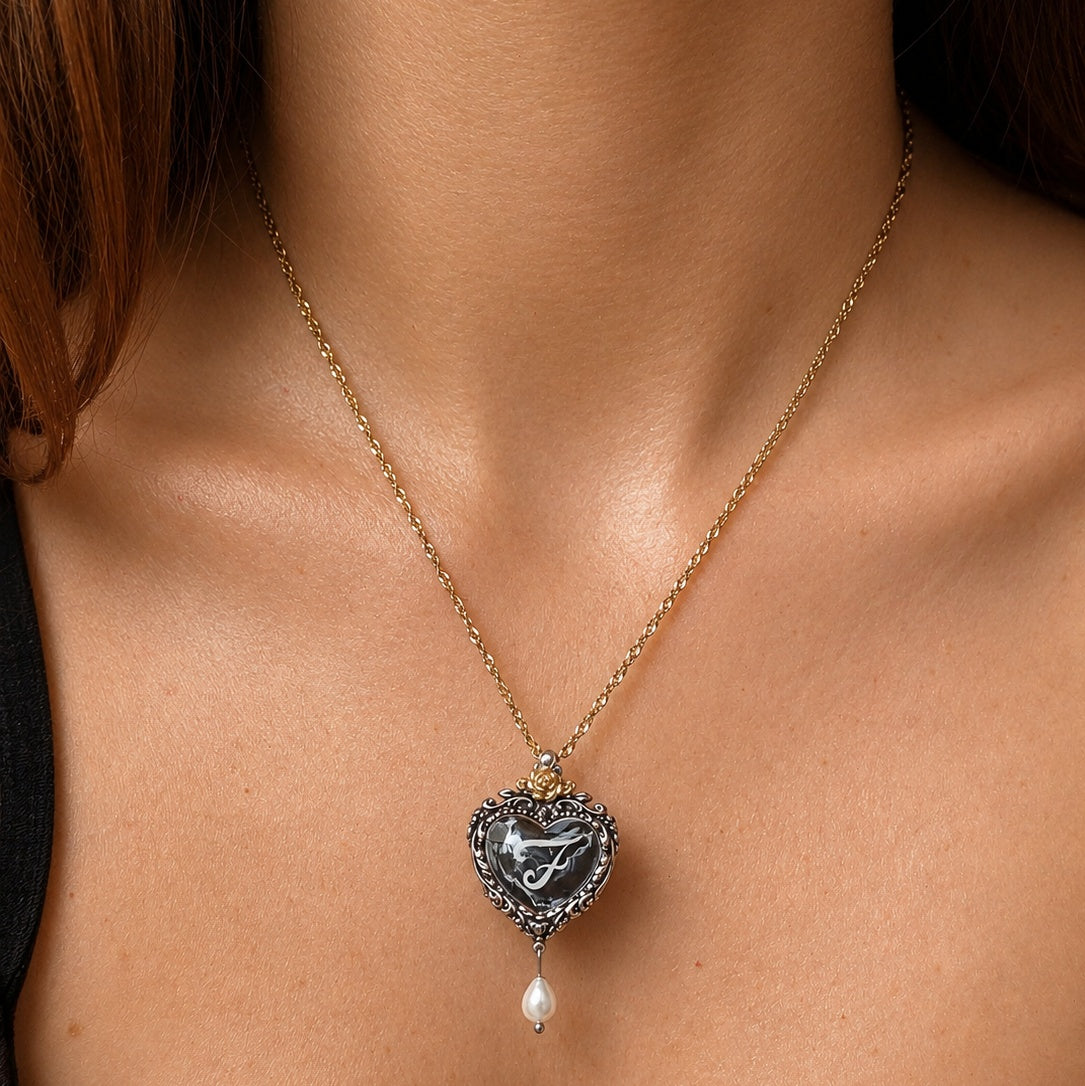 The Memory Heart - Black Marble