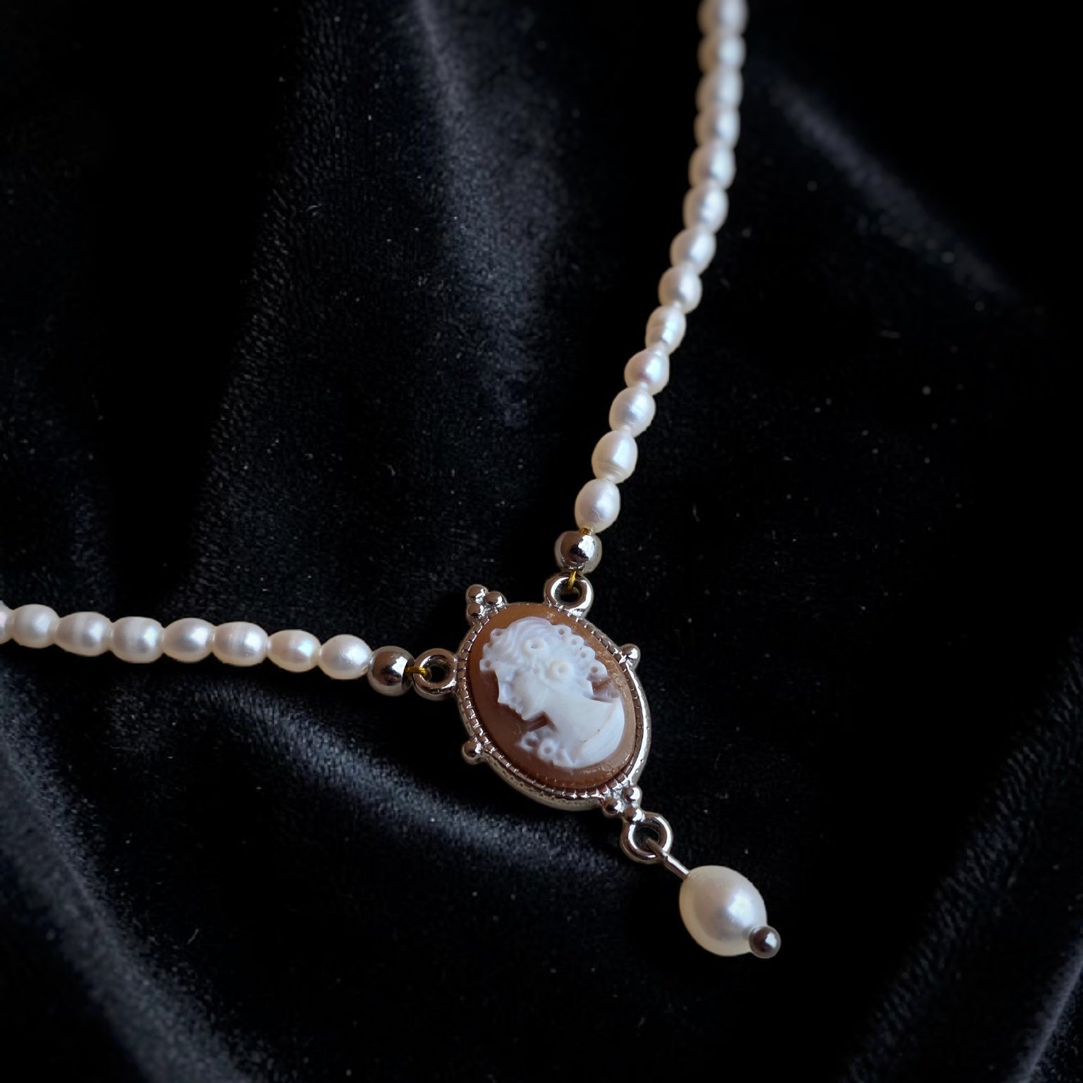 Collier Clori pendente - argento