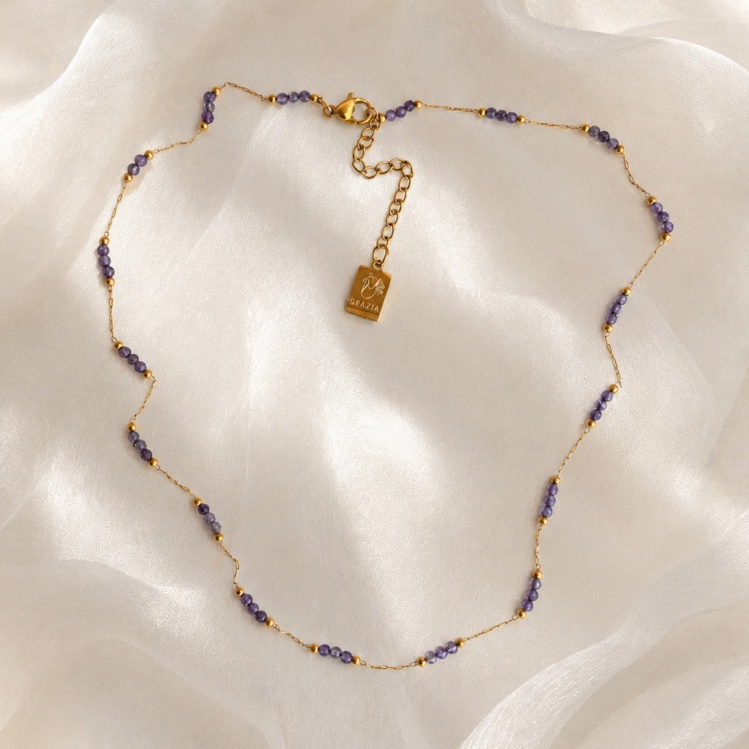Girocollo Drusilla - pietrine dure