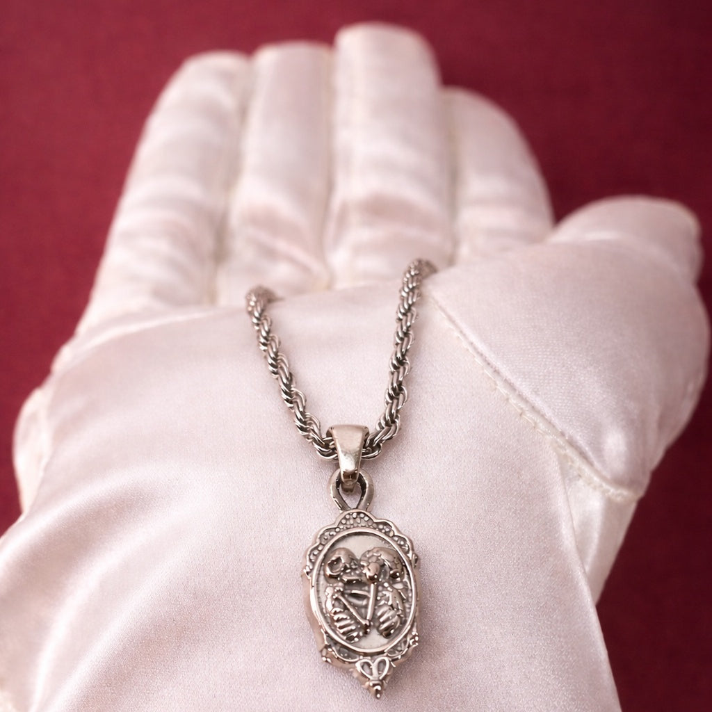 Girocollo Memento Amoris - argento