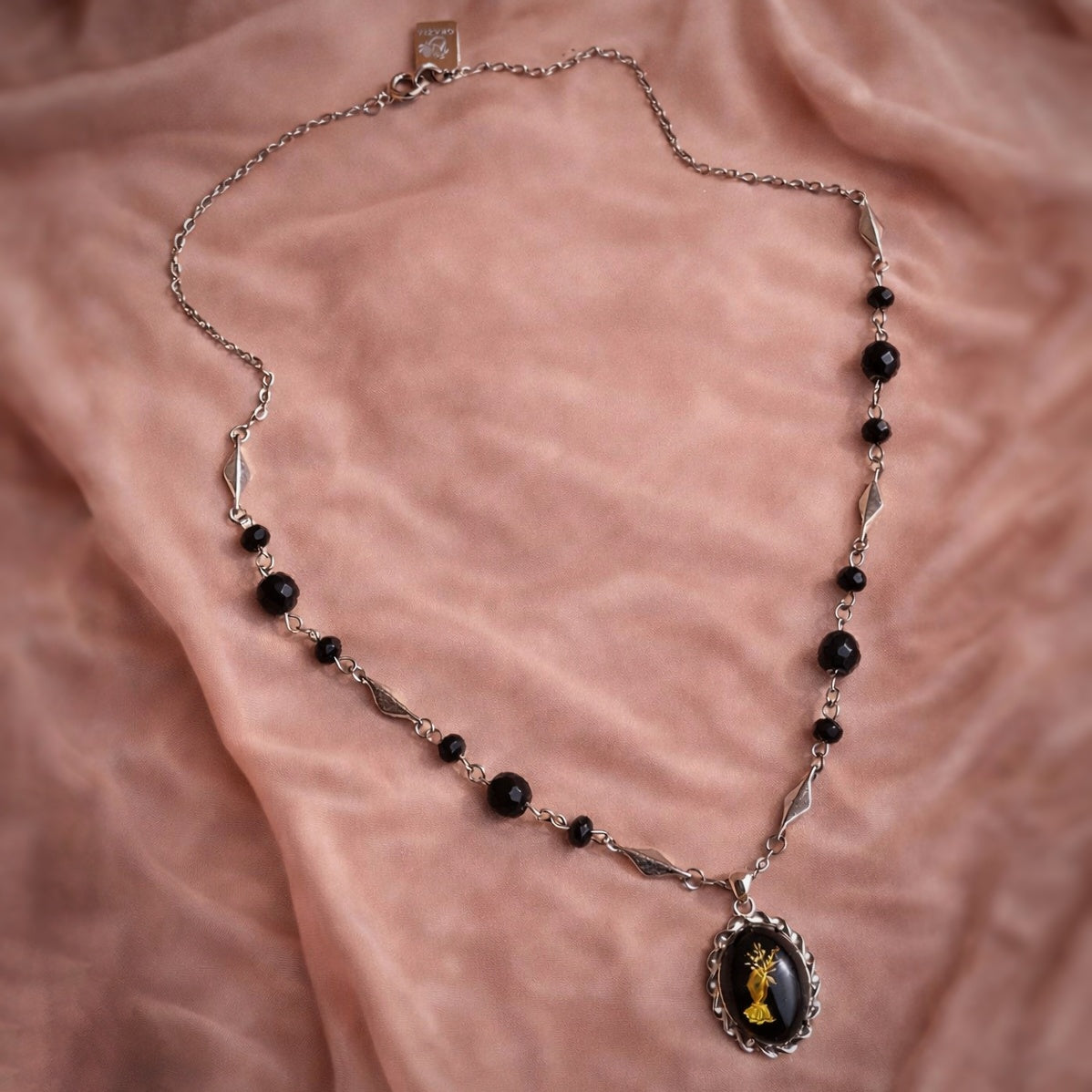 Cime Tempestose - ambra baltica argento