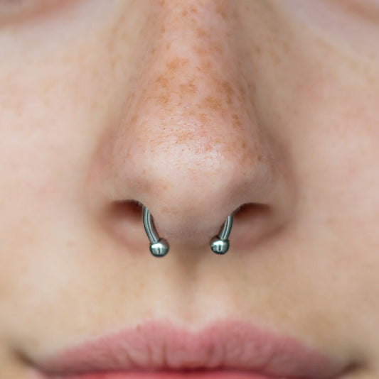 Piercing septum argento