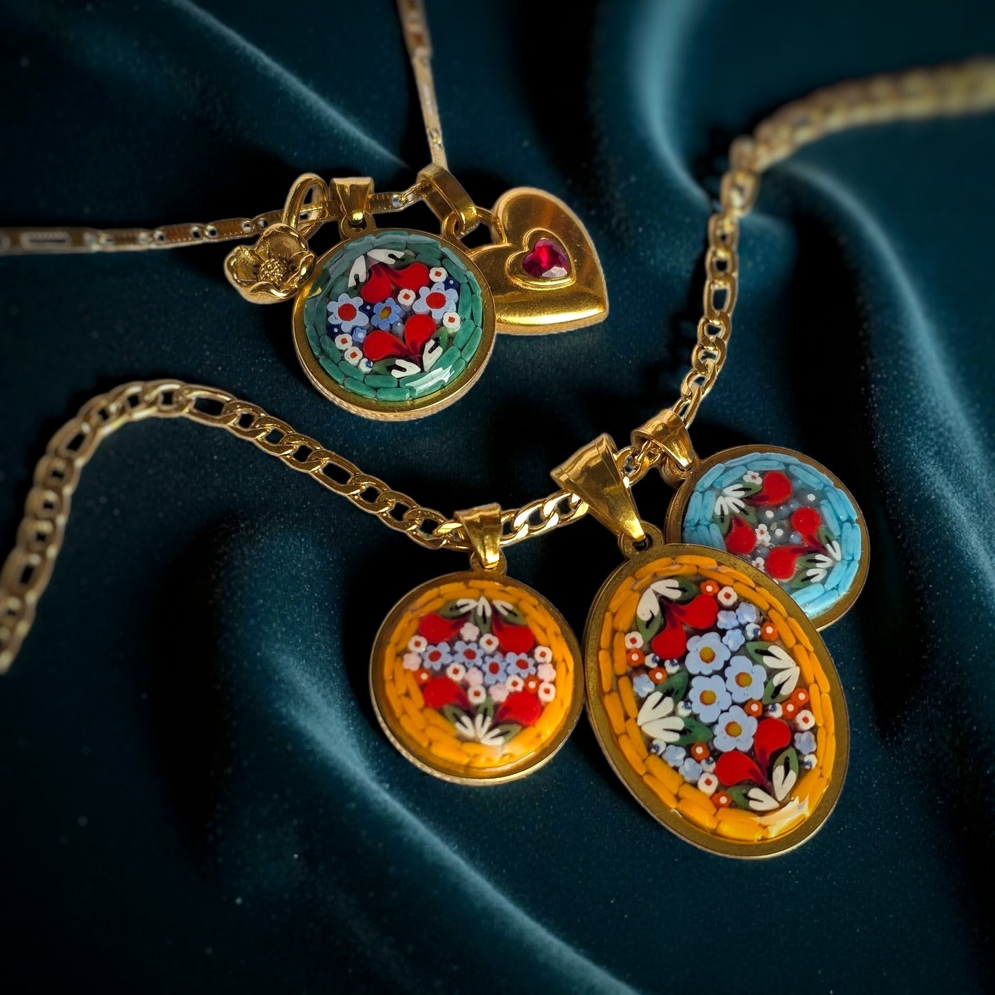 Ciondolino ottanio oro