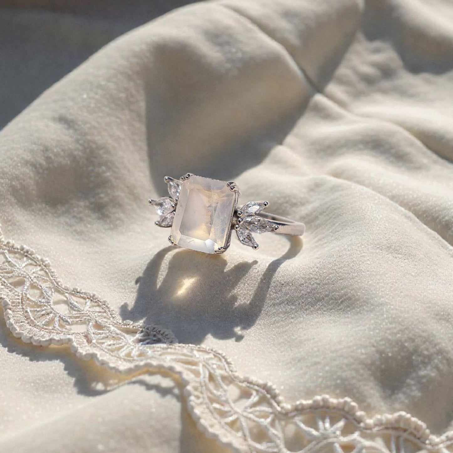 FLAMMAE pietra di Luna - argento