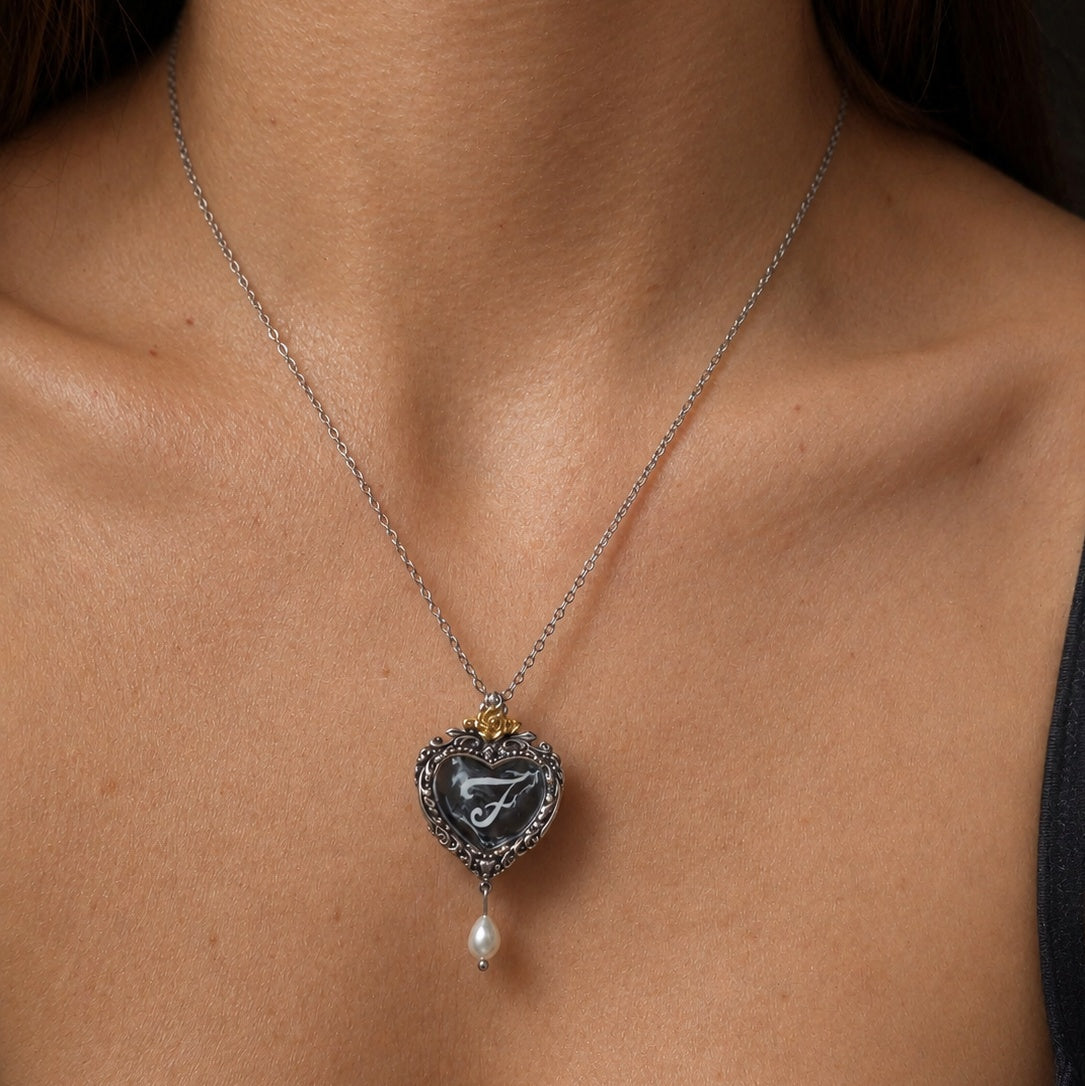 The Memory Heart - Black Marble