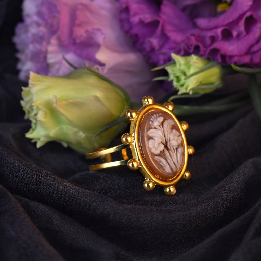 Fiori del male, I - cammeo in oro