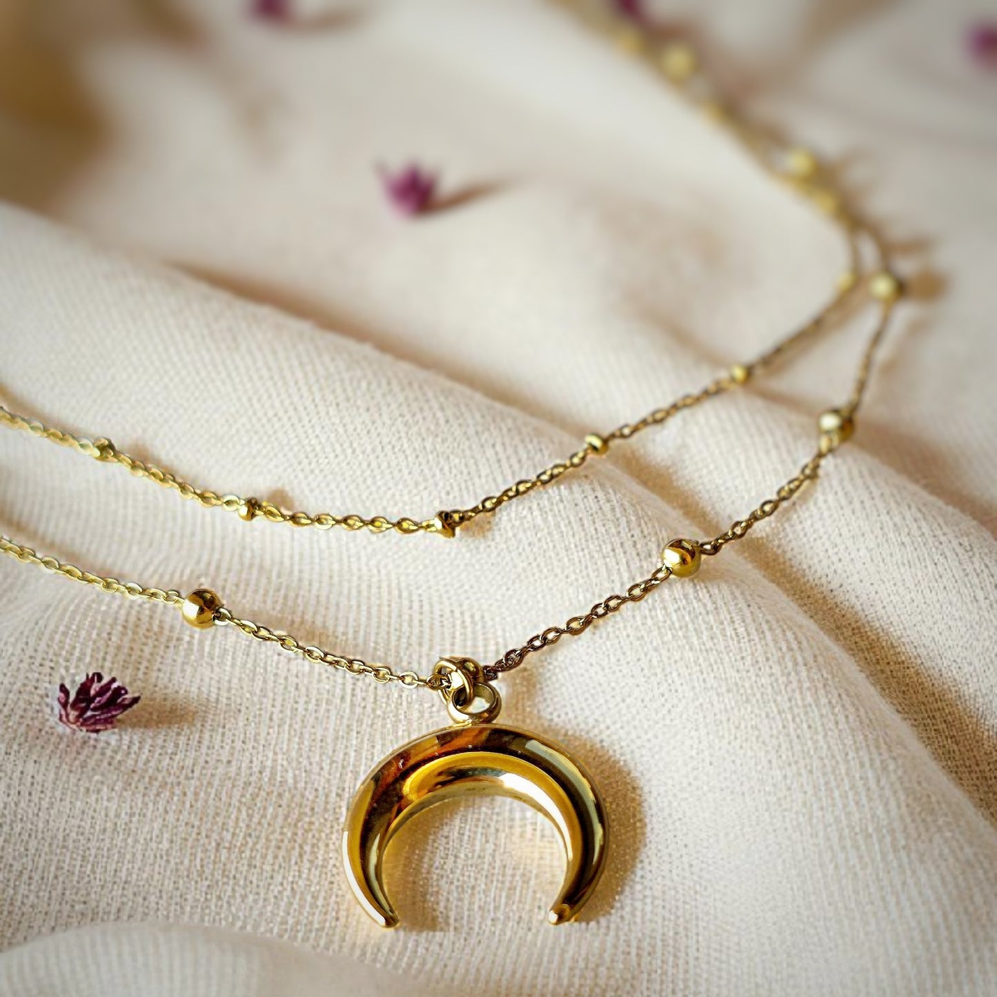 Girocollo Luna doppio