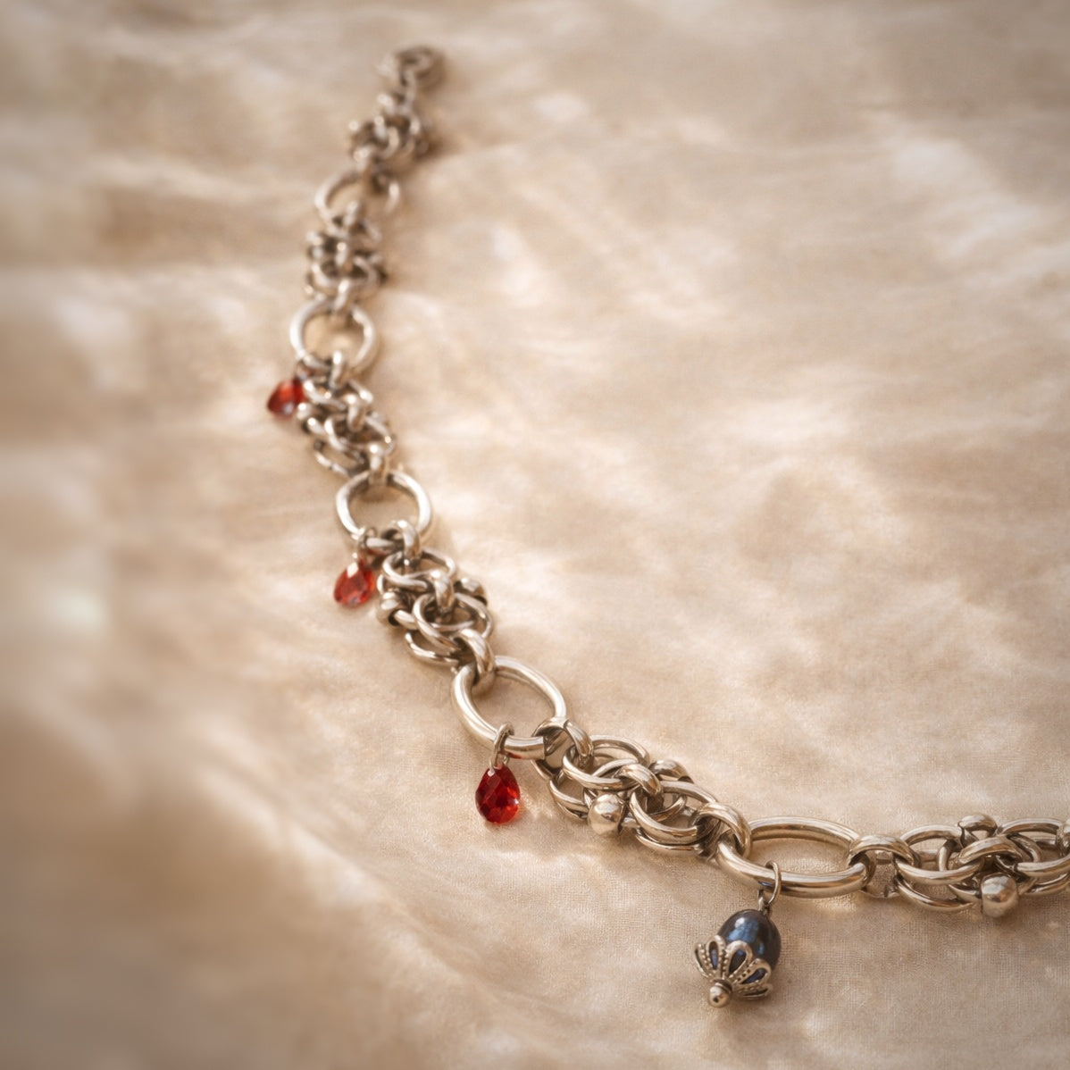 Choker Tudor - argento