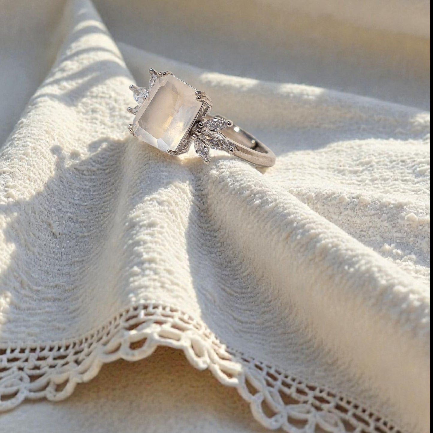 FLAMMAE pietra di Luna - argento