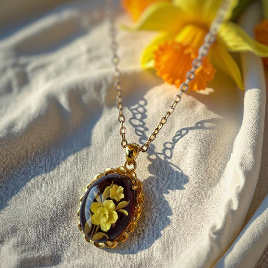 Girocollo Metamorfosi - Narciso oro