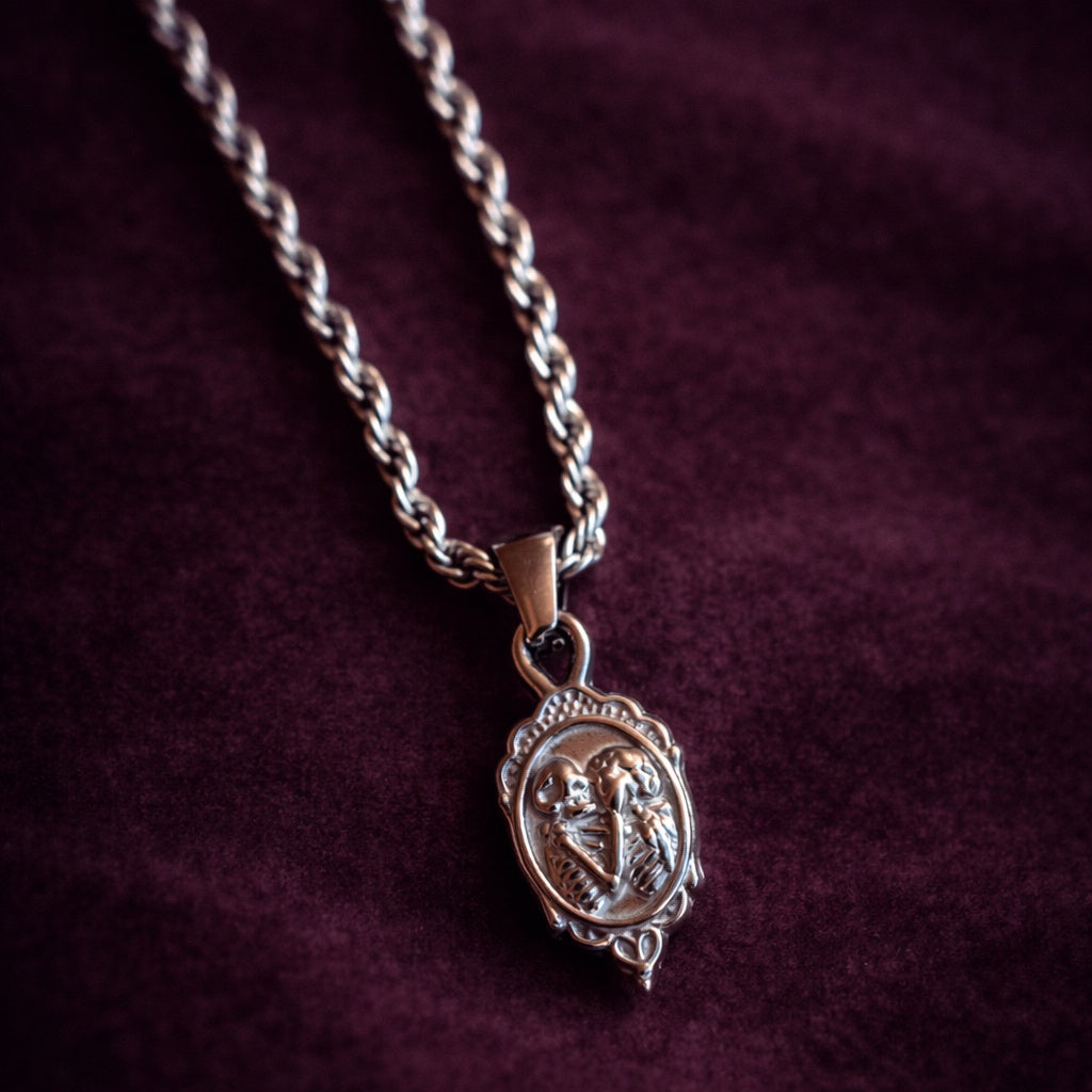 Girocollo Memento Amoris - argento