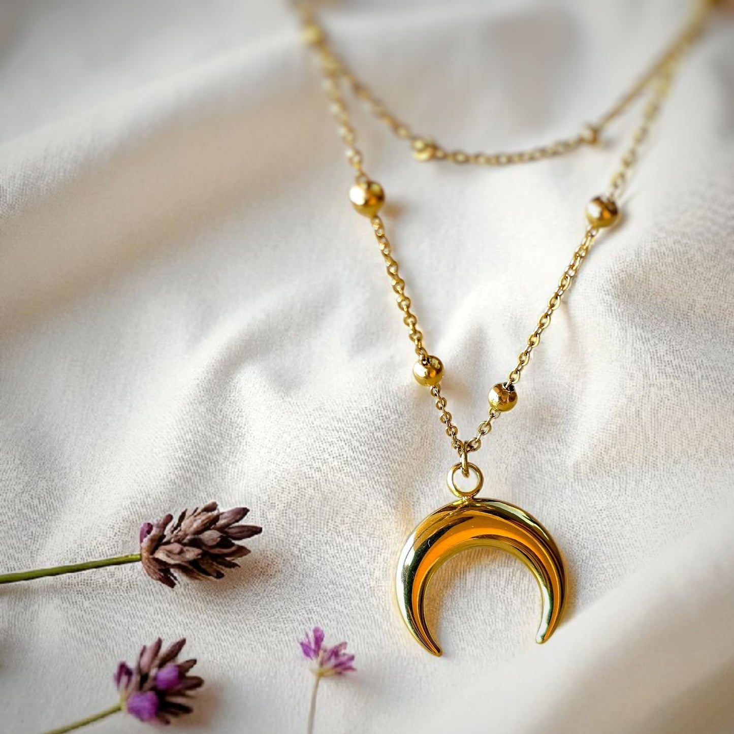 Girocollo Luna doppio