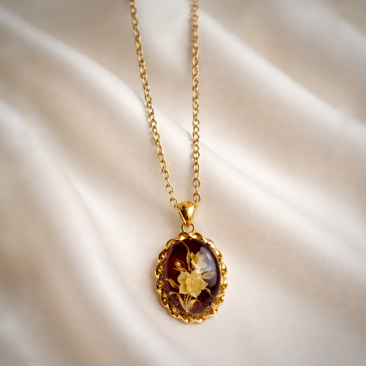 Girocollo Metamorfosi - Narciso oro