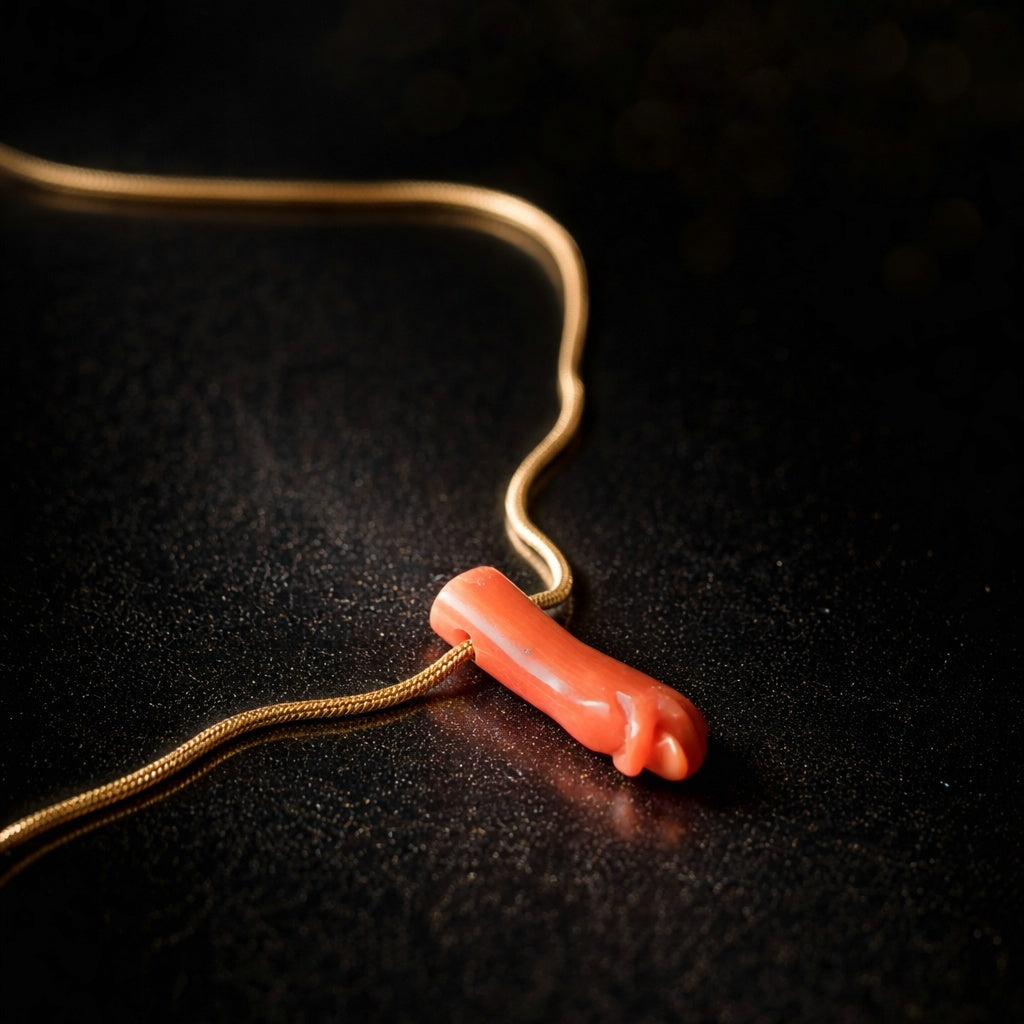 MANVS FICA in corallo