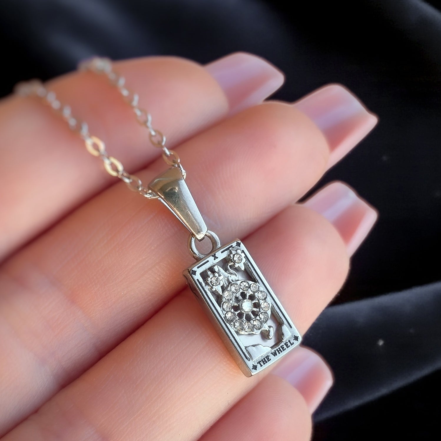 Tarot stone - argento