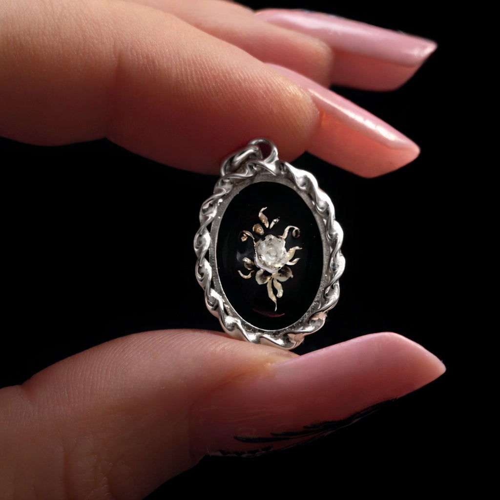 Girocollo Metamorfosi - Rosa argento