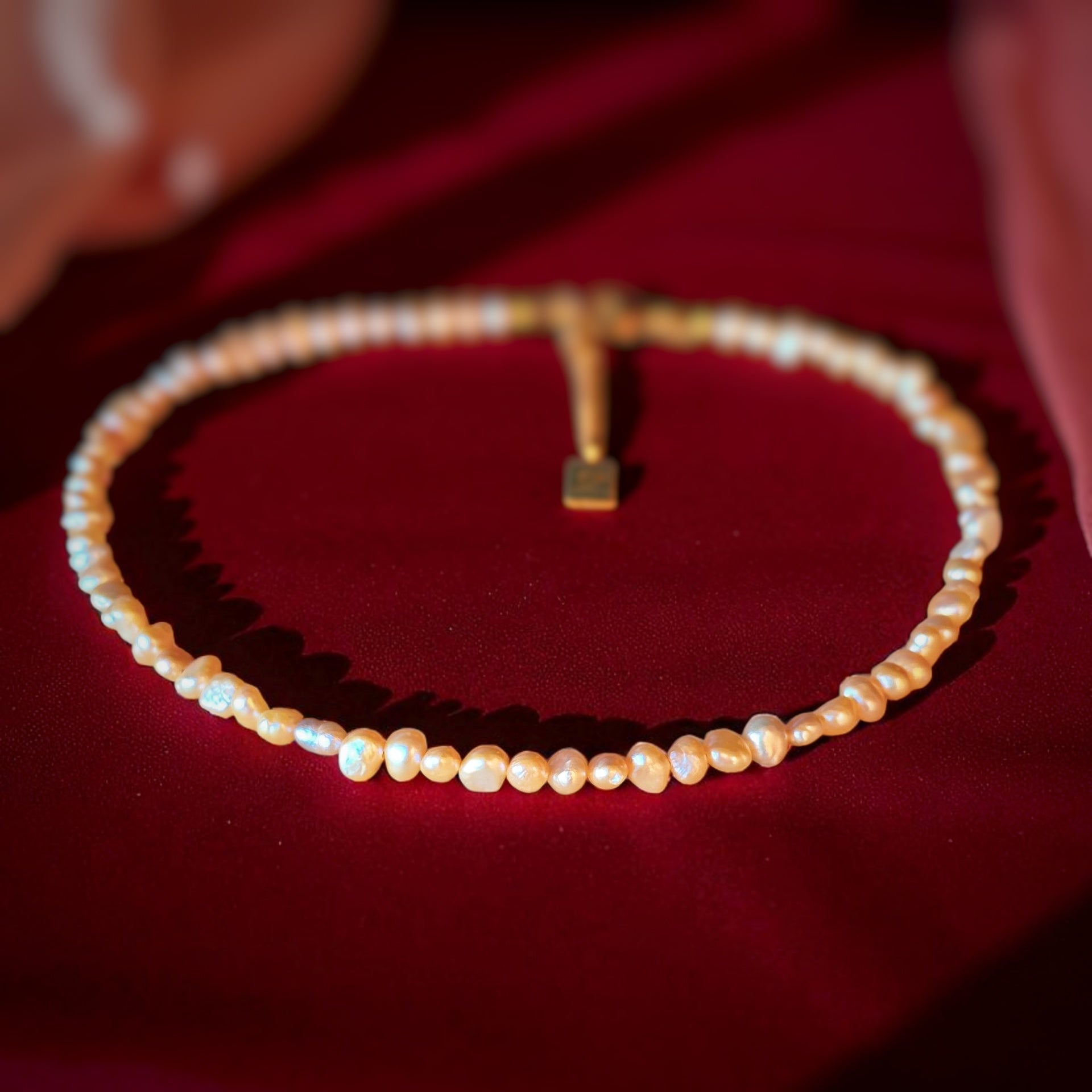 Girocollo Bolena rosa