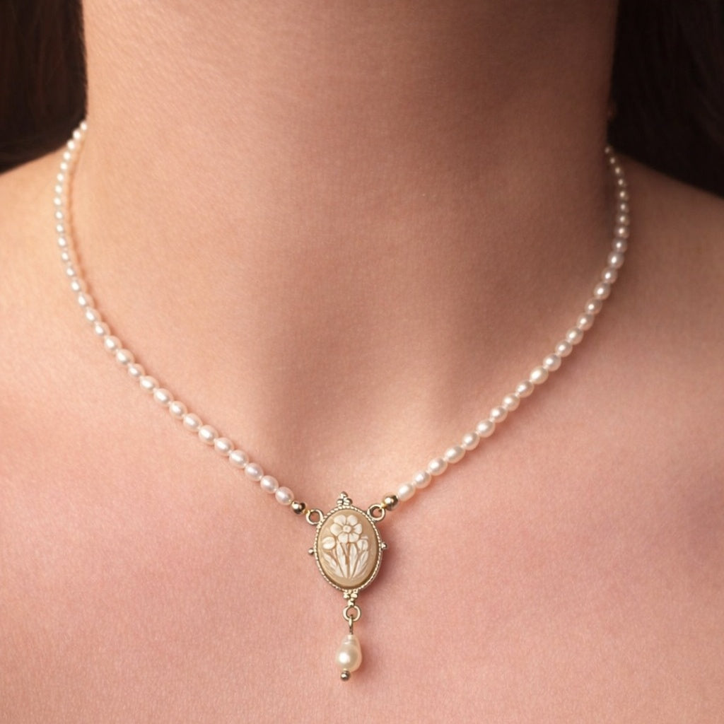 Collier I Fiori del male - argento