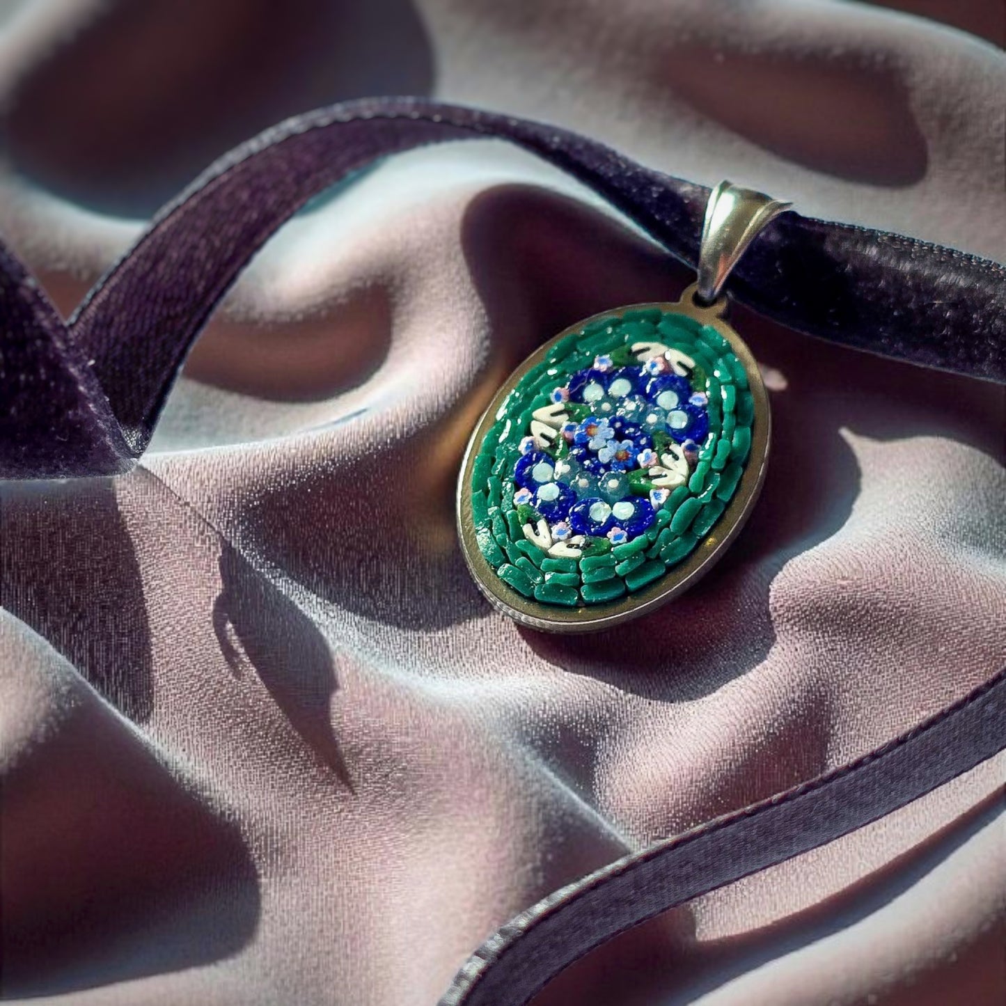 Ciondolo ottanio argento