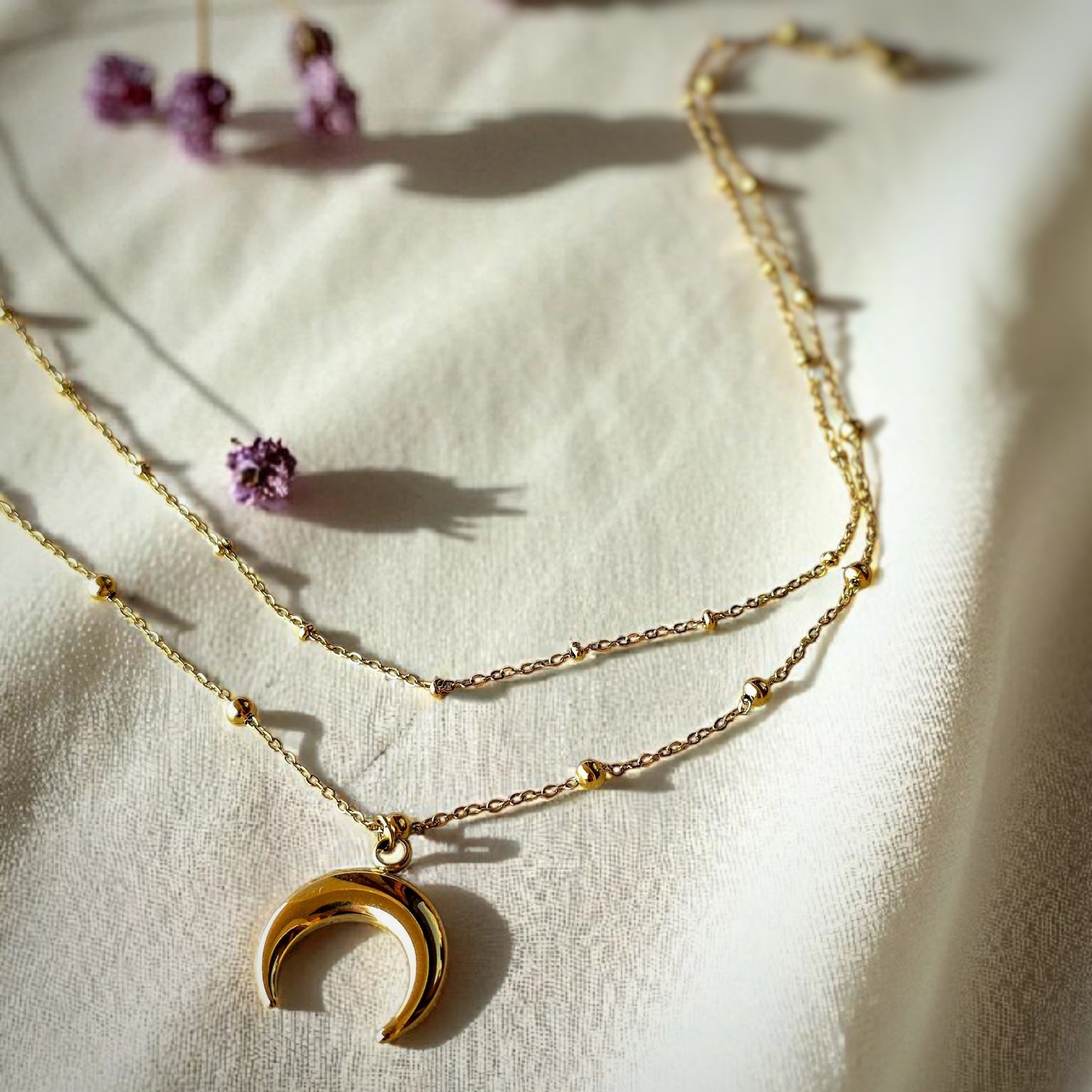 Girocollo Luna doppio