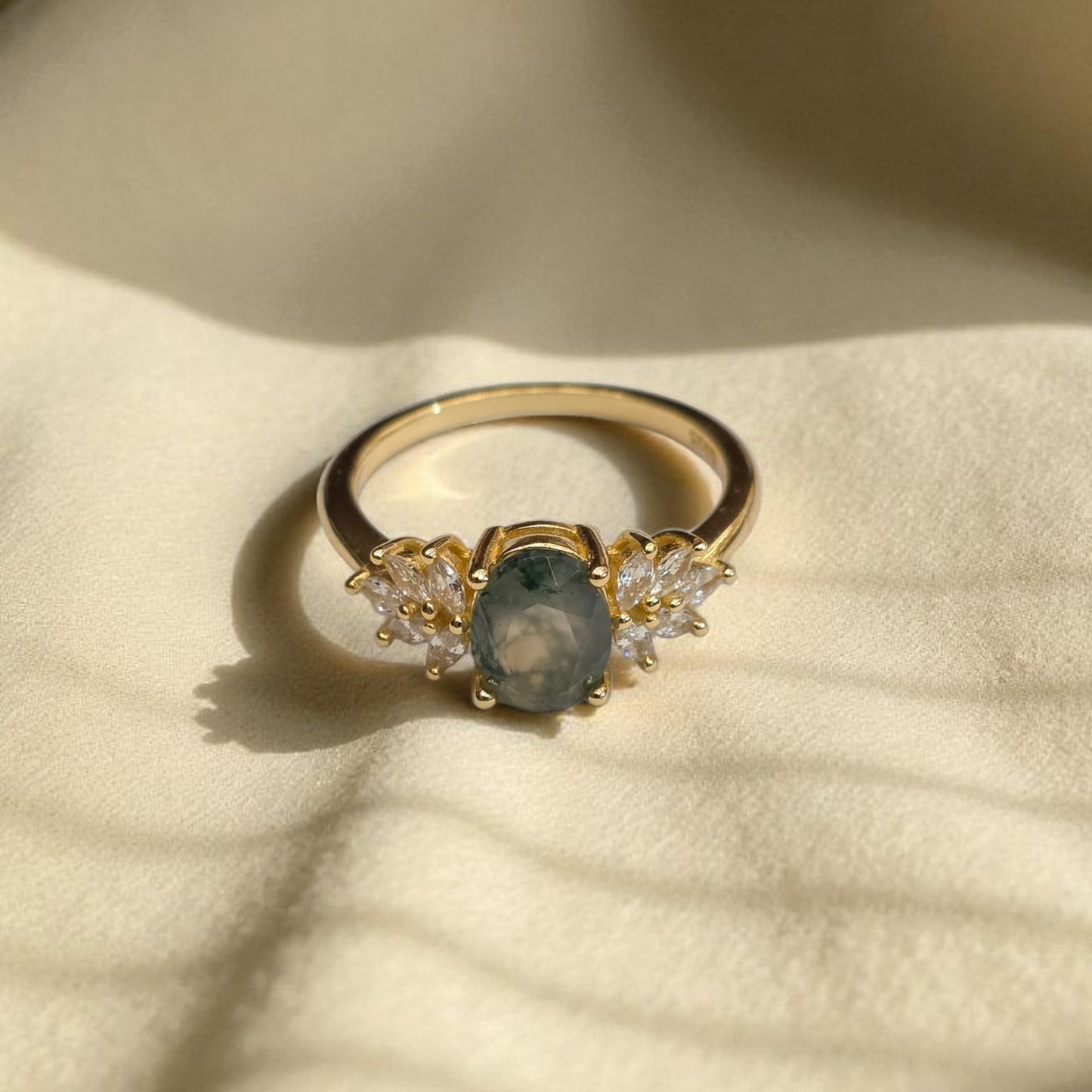 FLAMMAE Agata muschio - oro