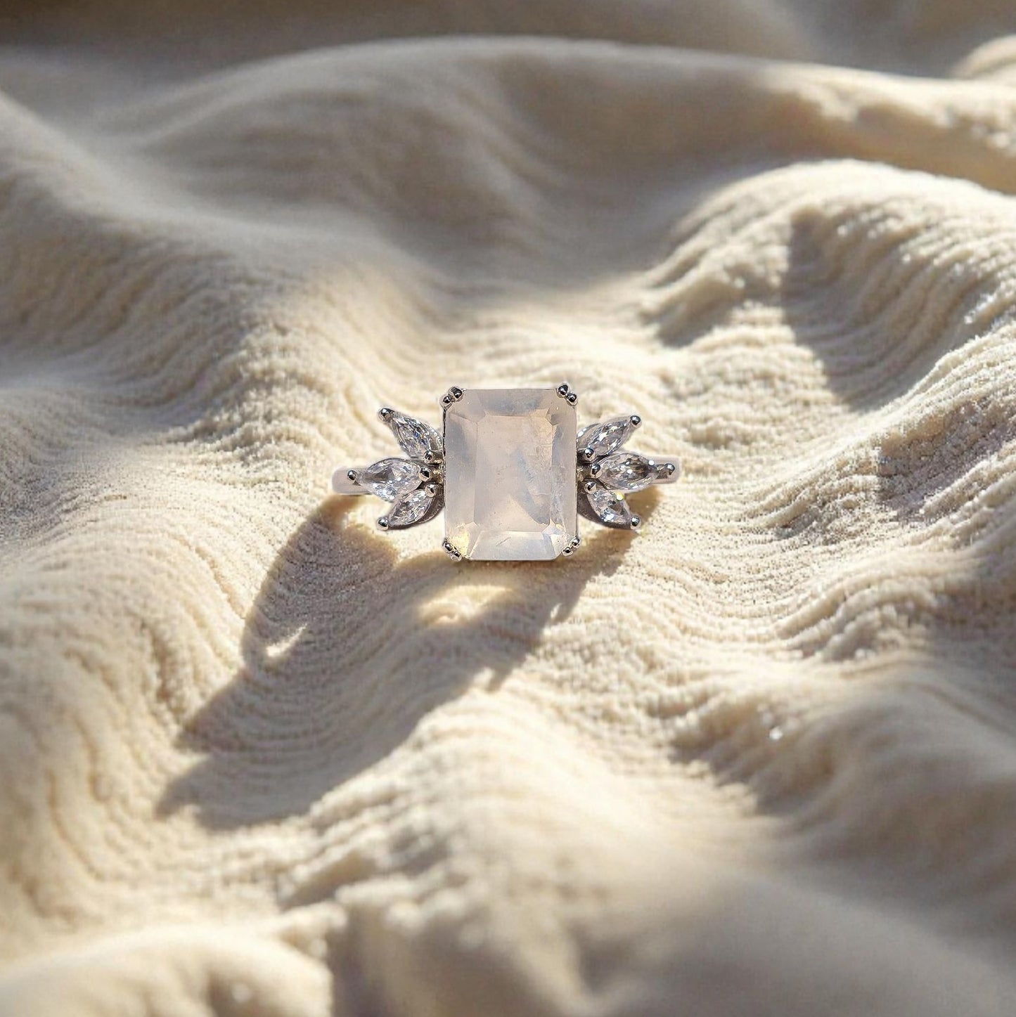 FLAMMAE pietra di Luna - argento