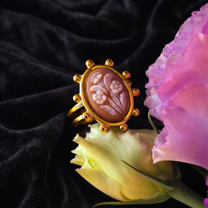 Fiori del male, I - cammeo in oro