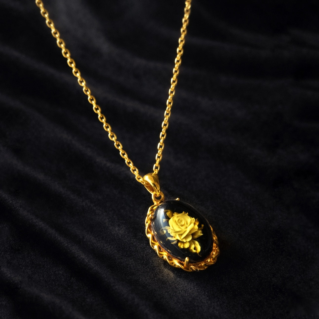 Girocollo Metamorfosi - Rosa oro