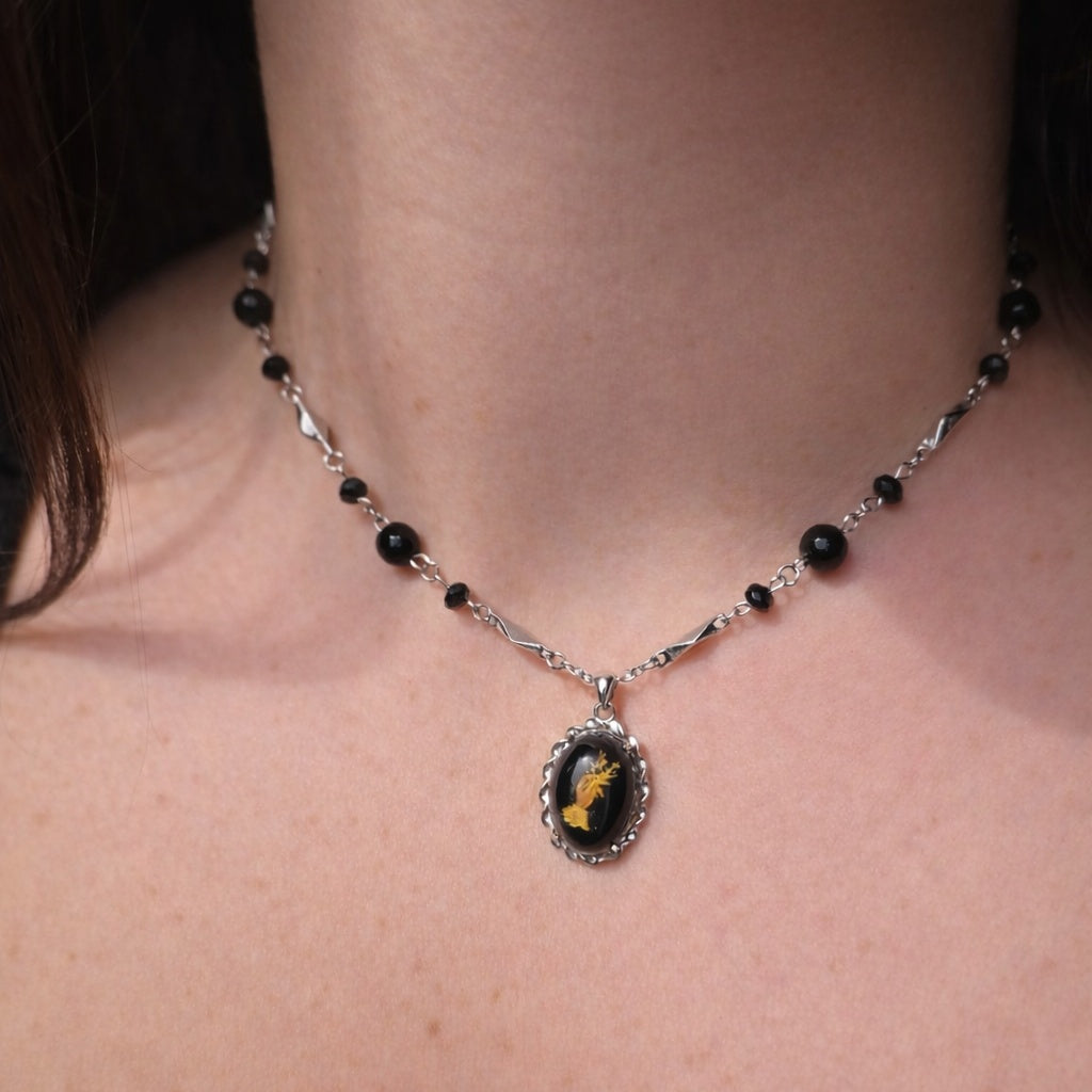 Cime Tempestose - ambra baltica argento