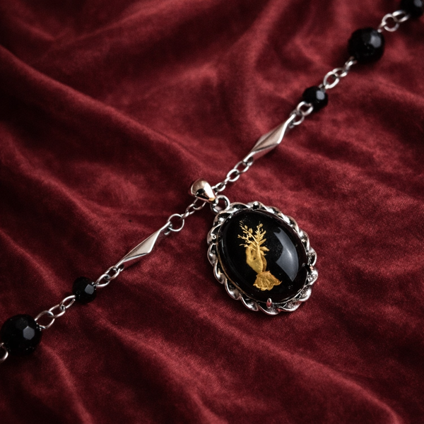 Cime Tempestose - ambra baltica argento