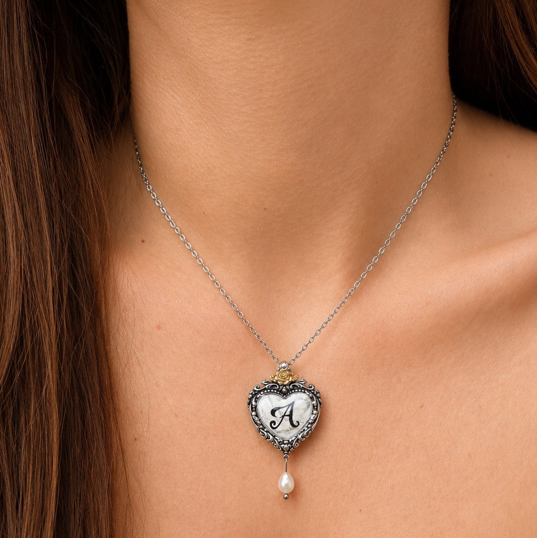 The Memory Heart Bianco — Il ciondolo che porta con te chi ami