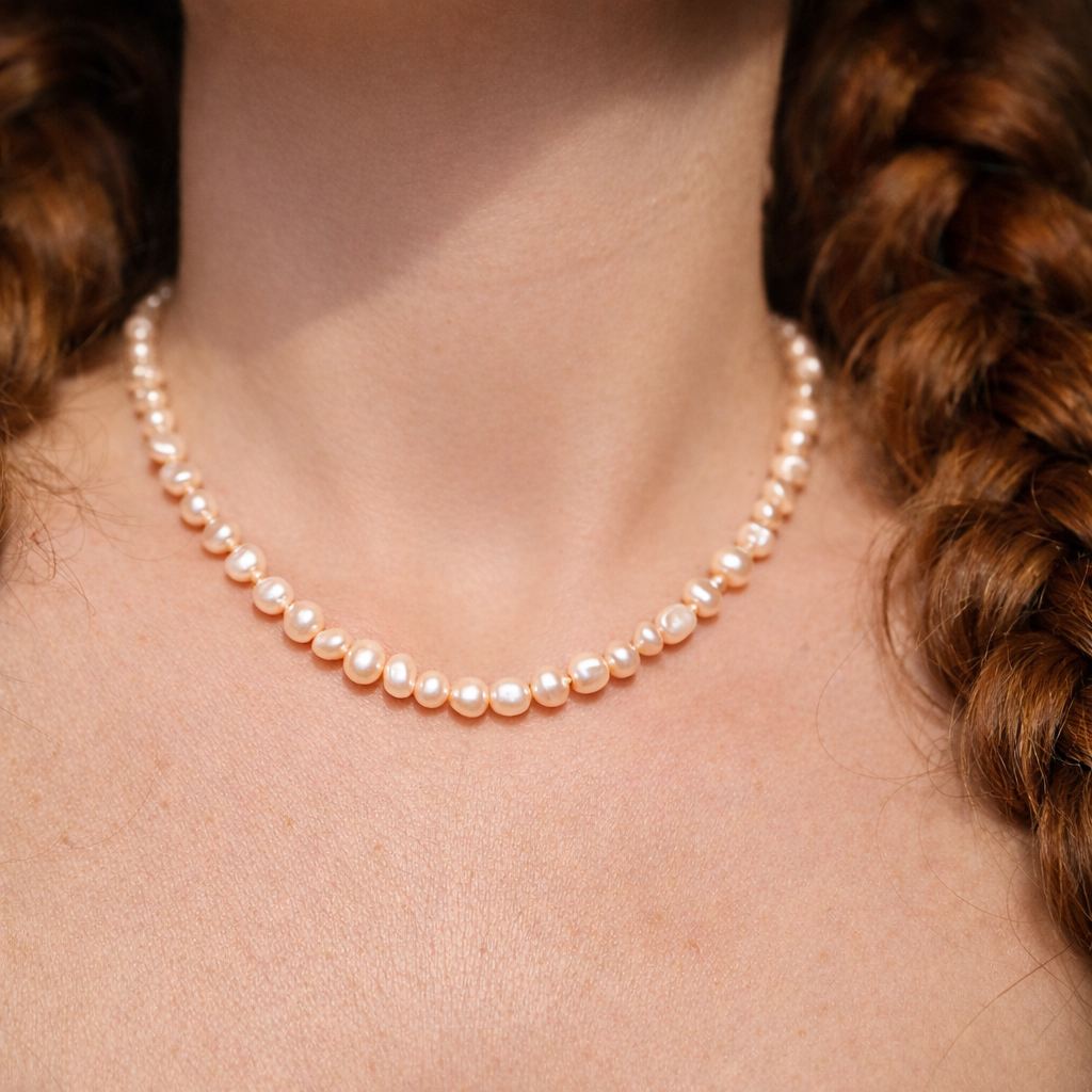 Girocollo Bolena rosa