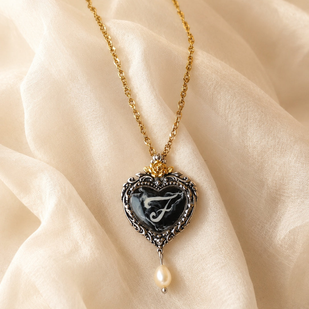 The Memory Heart - Black Marble