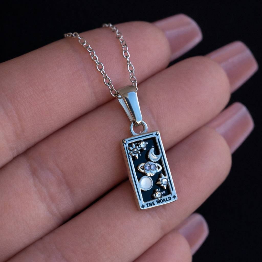 Tarot stone - argento