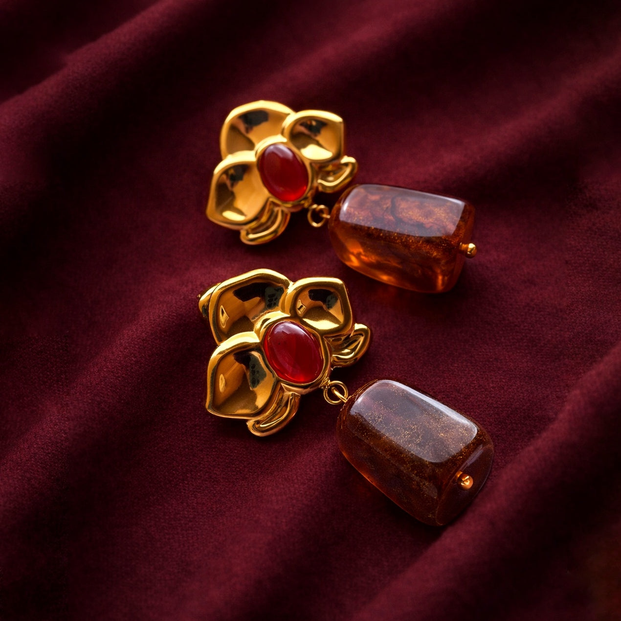 Orchidee agata rossa