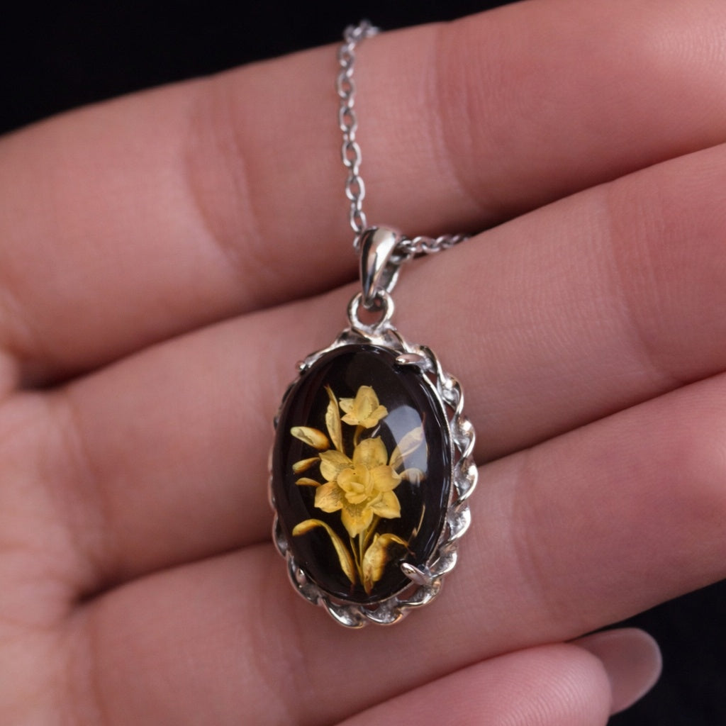 Girocollo Metamorfosi - Narciso argento