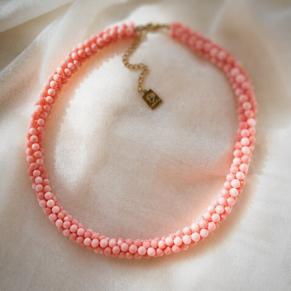 Collier TVLLIA - corallo rosa
